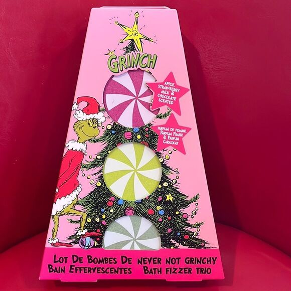 NIB The Grinch trio bath fizzer - Picture 1 of 2